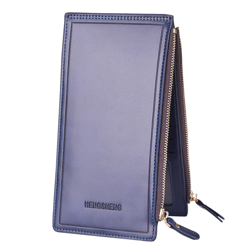 Ladies long zipper wallet
