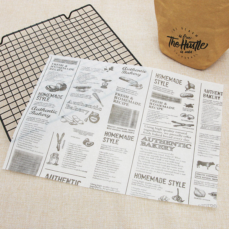 Baked Food Waterproof Rim Pad And Greaseproof Paper