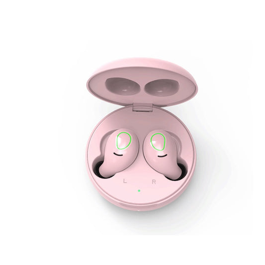 Color: PINK - All Charged Up Bluetooth Earbuds With Wireless Charging Pad