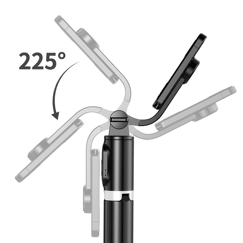 Selfie Stick Tripod With Wireless Remote Control, All In One Expandable Portable IPhone Tripod Selfie Stick, Compatible With IPhone 13 12 11 Pro Xs Max Xr X 8Plus 7, Galaxy Note10/S20/S10/OnePlus 9/9 PRO Etc.